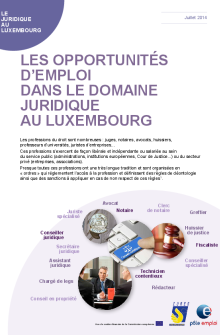 Emploi juridique Luxembourg